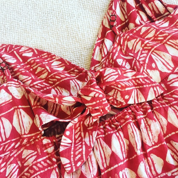 Tribal Short Summer Dress - Picture 3 of 3